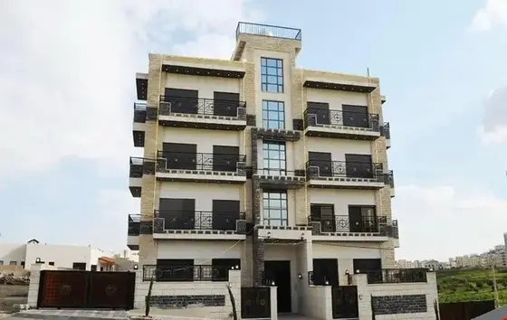 Residential apartment building with balconies in Shafabadran